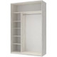 Шкаф-Купе Сити Лайт 150х60х225м 2 Зеркала-Doros
